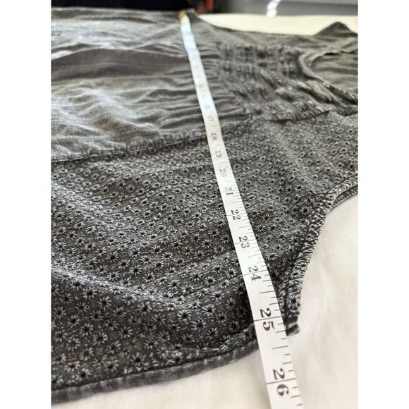 Bit & Bridle Women's Sleeveless Top 2X Gray 100% Cotton - Picture 6 of 7